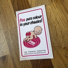 Pink Paraffin Sticker Decal