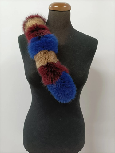 Real fox fur hood trim - fur, in