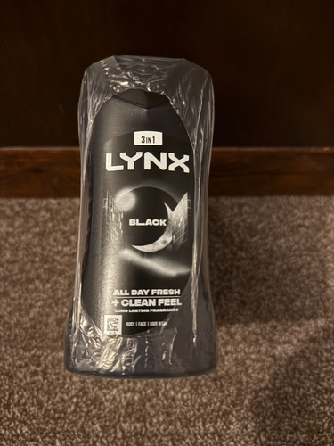 Lynx black body cleanser - black,