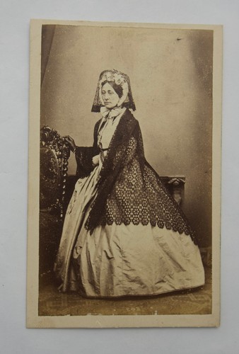 Cdv victorian lady a - victorian, in