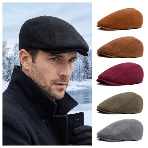 Mens newsboy cap flat - mens,