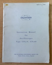 Solartron Type CD518, CD568