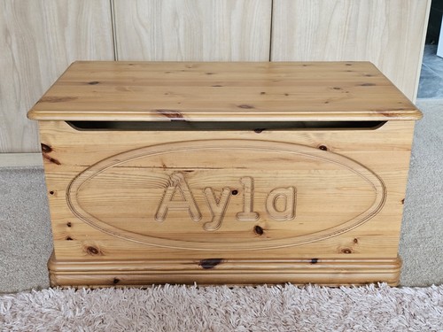 Personalised toy box - box, ayla