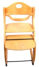 Vintage Stokke Tripp Trapp Adjustable High Chair Light Real Solid Wood Trip Trap