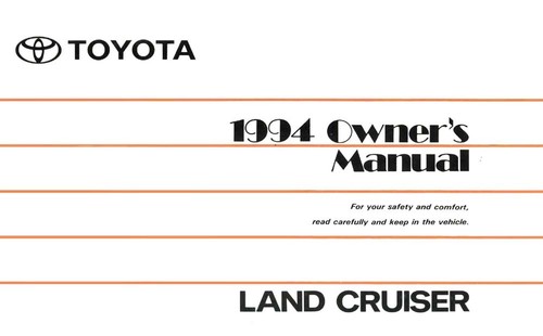 1994 toyota land - 1994,