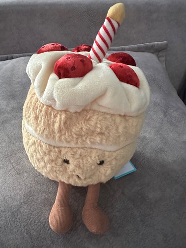 Jelly cat birthday cake - cake, plush