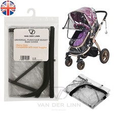 VDL Buggy Rain Cover PREMIUM Universal Baby Pushchair Stroller Pram Cover