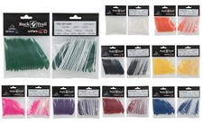 New Buck Trail Archery 3" Parabolic Turkey Feathers Pack of 12 Colour Choice RW