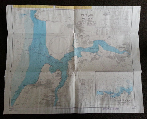 Vintage map barnstaple - map,