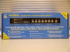 Video Tech VCC3010 High Band Processor / Video Colour Corrector. Used G.C.