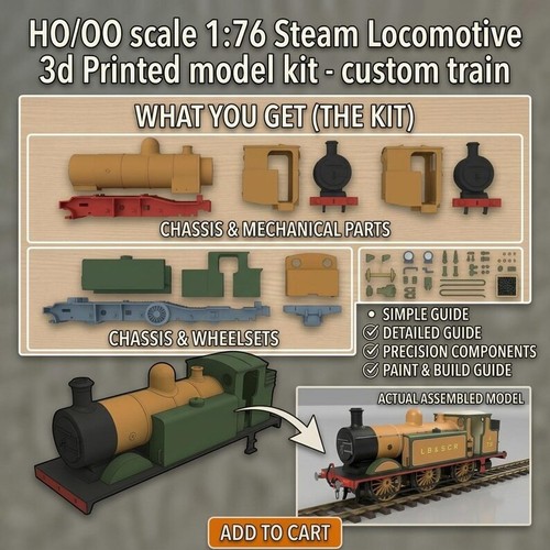 Scale 76 steam - ho/oo,