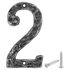 House address number 5 - house, inch