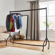 Steel heavy duty tall clothes - tall,