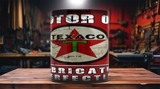 Texaco Motor Oil Retro Mug – Vintage Petroliana Garage Coffee Cup