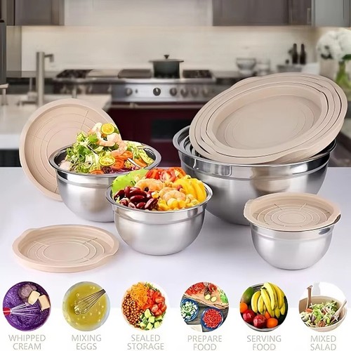 6pcs mixing bowl set - 6pcs,