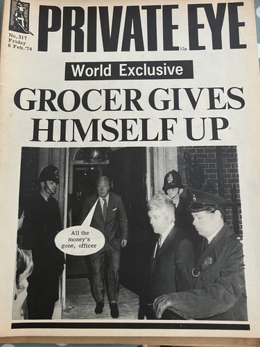 Private eye magazine 1974 - private,