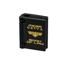 Book Of Law - Lego Minifigure scale Book From Lawgiver Judge Dredd - Mega City 1