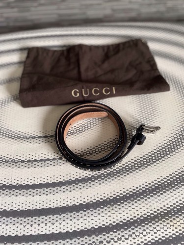 Gucci ladies black leather - gucci,