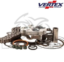 VERTEX PISTON KIT 77.97mm + CHAIN + GASKETS HONDA CRF 250 R 2004 2005