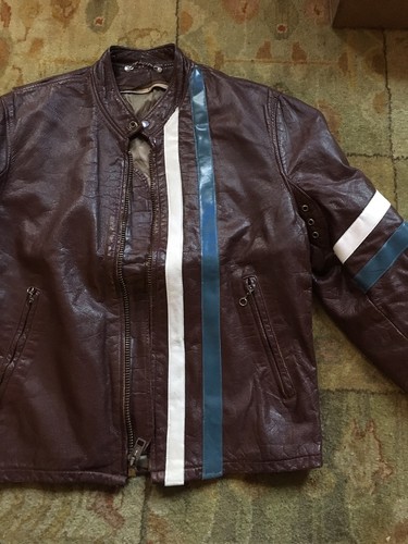 Leather motorcycle tunic - leather,