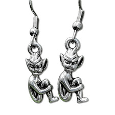 Pixie Earrings 3D Happy