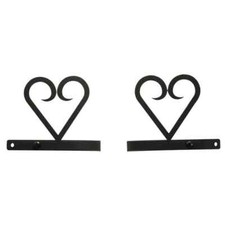 Wrought Iron Heart - Curtain
