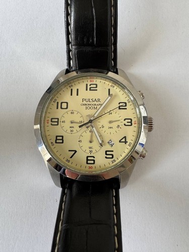 Pulsar watch men cornograph