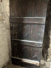 Old wooden door - old,