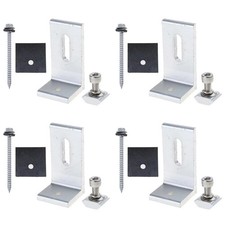 Aluminum alloy foot brackets - alloy,