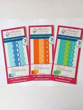 Spellbinders Edgeabilities Die Set Bundle 3 Sets - 9 Dies Cardmaking Rare