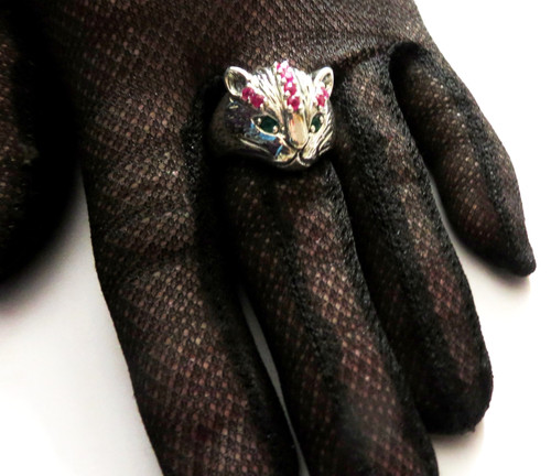 Sterling silver real ruby and - real,
