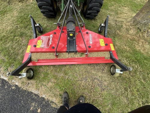Winton finishing mower - 2.1m,