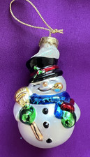 Thomas Pacconi snowman Glass