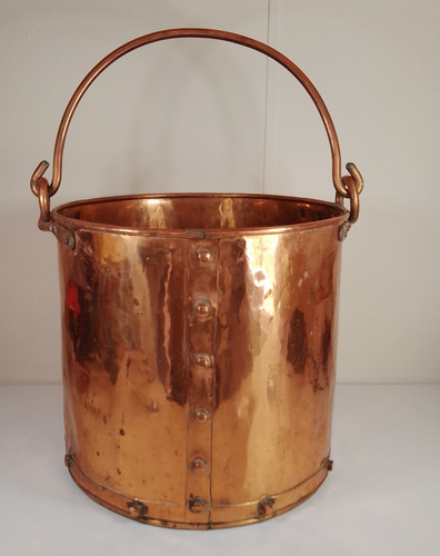 Antique victorian solid copper - solid,