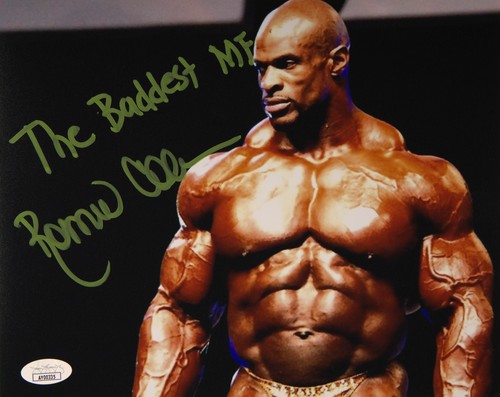 Ronnie coleman signed 8x10 - ronnie,