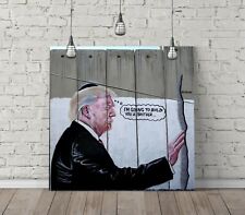 BANKSY DONALD TRUMP SQUARE