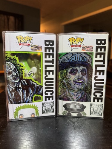Beetlejuice funko pops - beetlejuice,