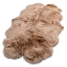 Luxurious quad sheepskin - sheepskin, rug