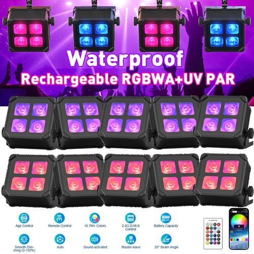 Rechargeable rgbwa - rechargeable, rgbwa+uv