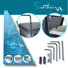 Cover Assist Hot Tub Cover Lifter – Heavy Duty Aluminum Spa Lift | Universal Fit