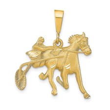 10k Yellow Gold Harness Racing