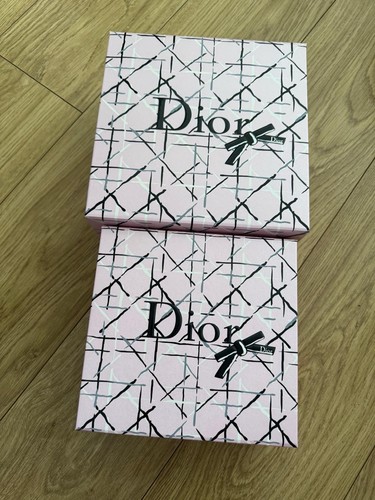 Dior empty boxes pink medium - dior,
