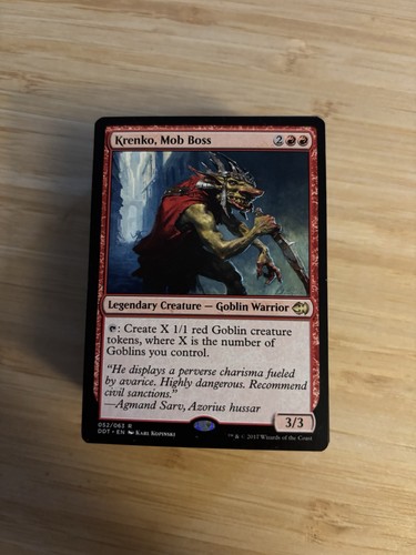 Mtg mono red krenko - mono,