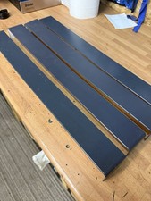 Anthracite grey Fascia straight Trim joint double ended 50cm UPVC TRIM New 