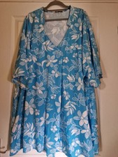 Yours Clothing Aqua Blue Top 26-28 Nwt