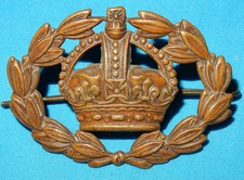 WW1 ERA WARRANT OFFICERS ARMY REGIMENTAL SERGEANT MAJOR SLEEVE BADGE - 2 LUGS