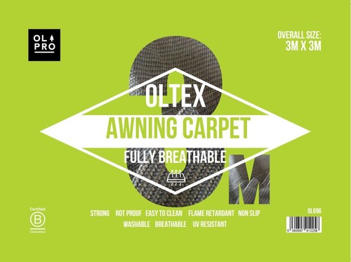 Olpro awning carpet - awning, 3m