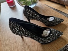 BNIB Dolcis Black Suede