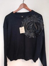 QED London Black Jumper Size