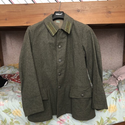 Vintage swedish army coat 1952 - vintage,